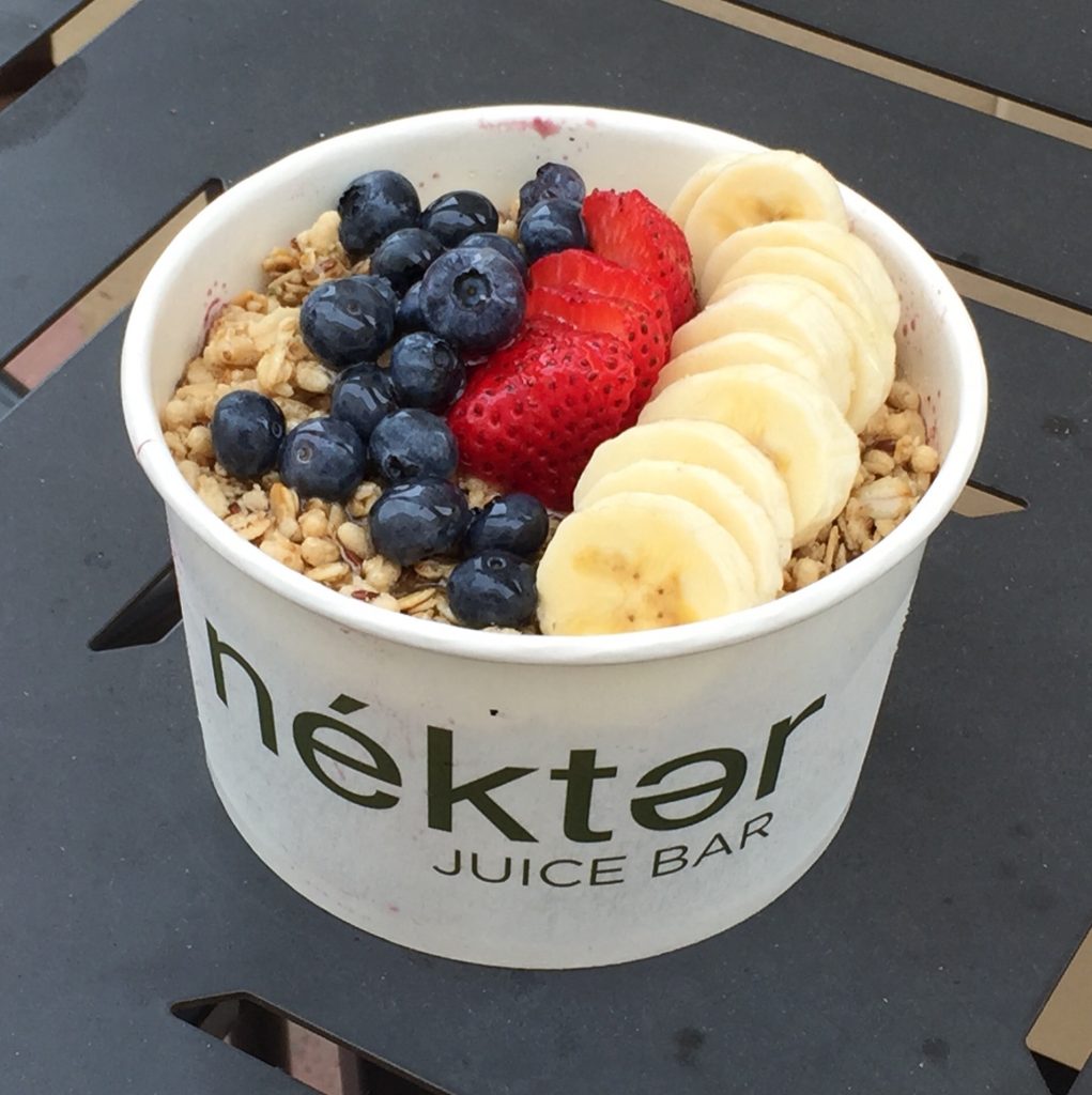 nekter acai bowl 1021x1024 - My Top Spots for Acai Bowls in Southern California