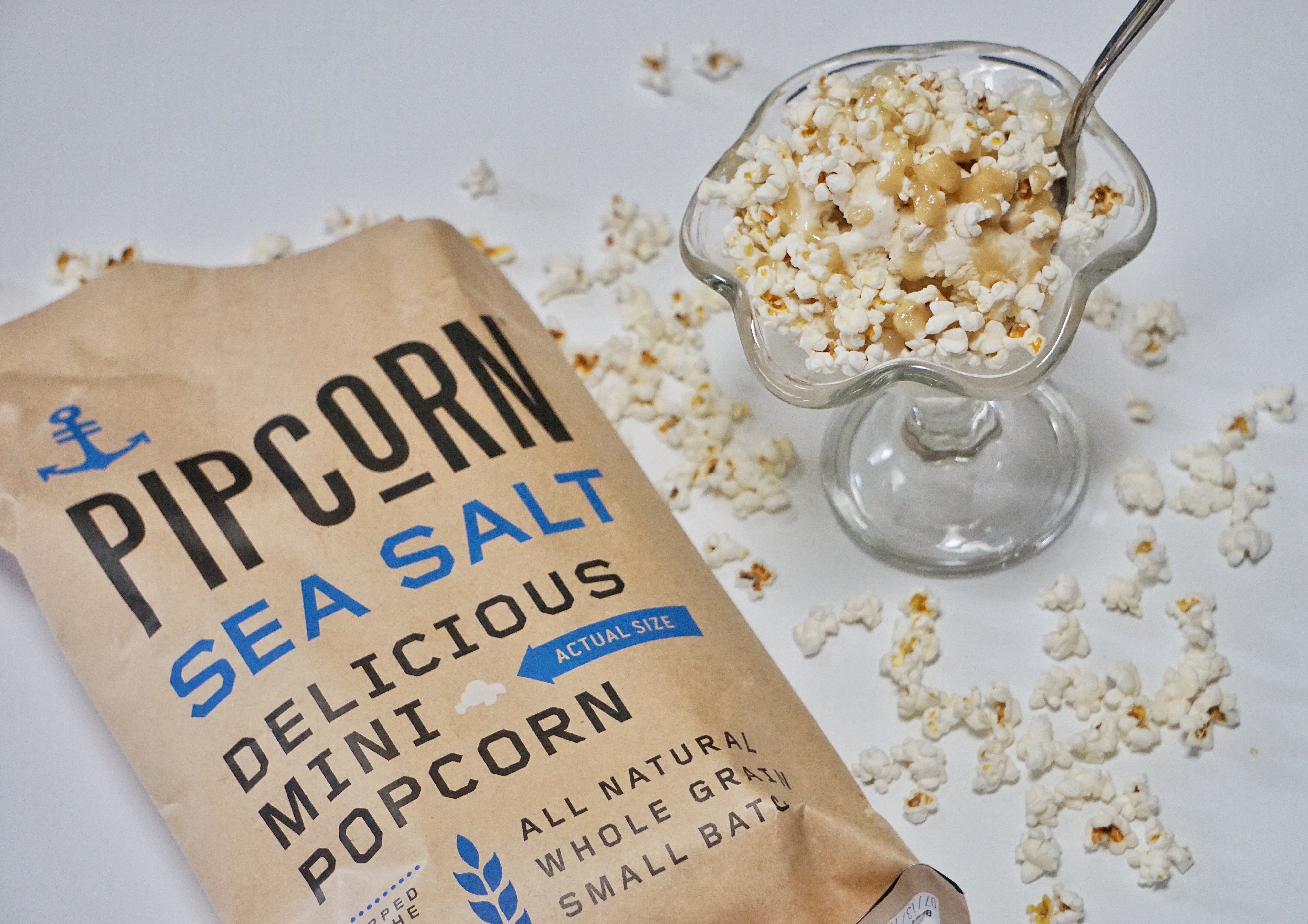 Sea Salt Popcorn Sundae4 - Sea Salt Popcorn Sundae