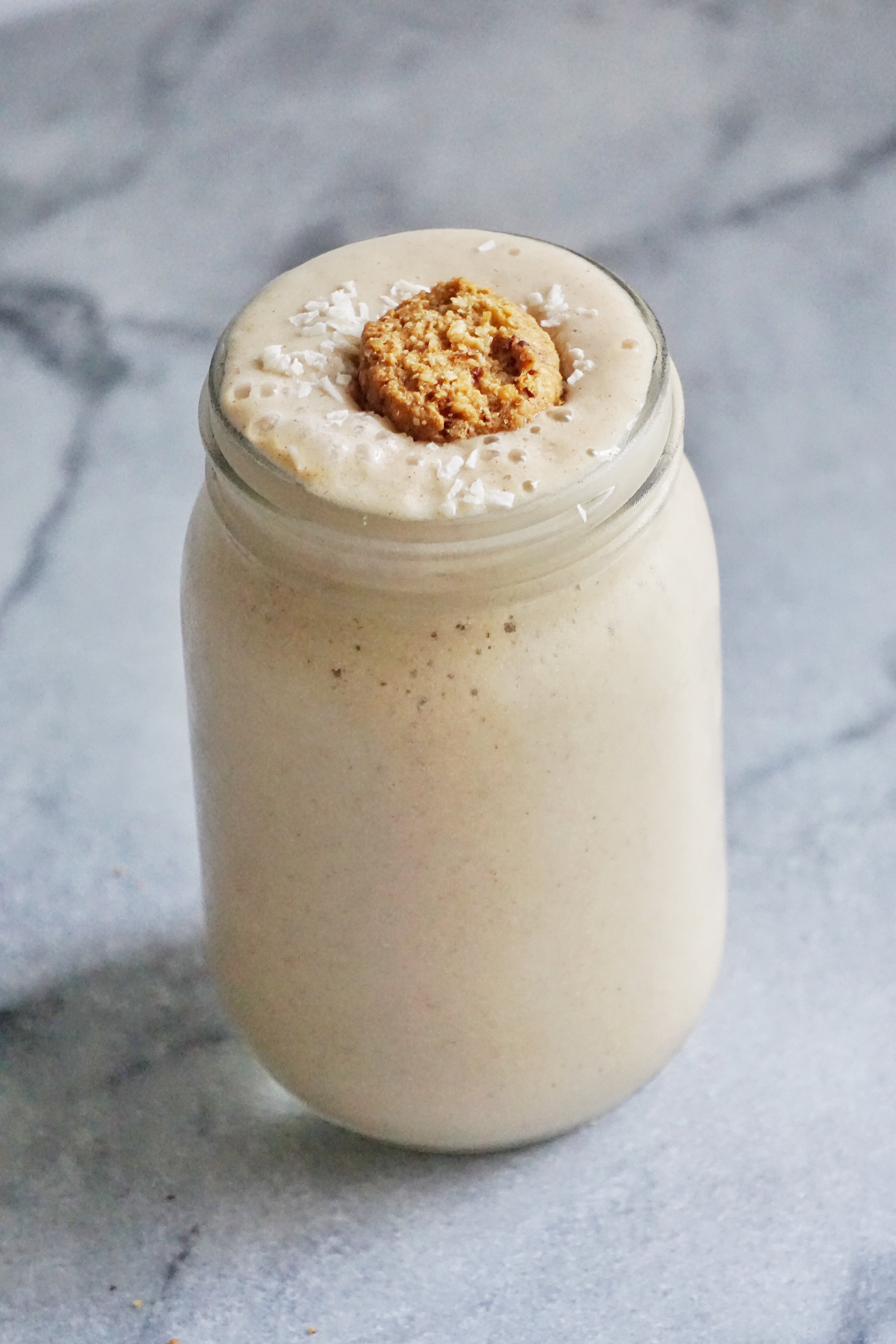 Oatmeal Cookie Smoothie Leahs Plate - Coconut Oatmeal Cookie Smoothie