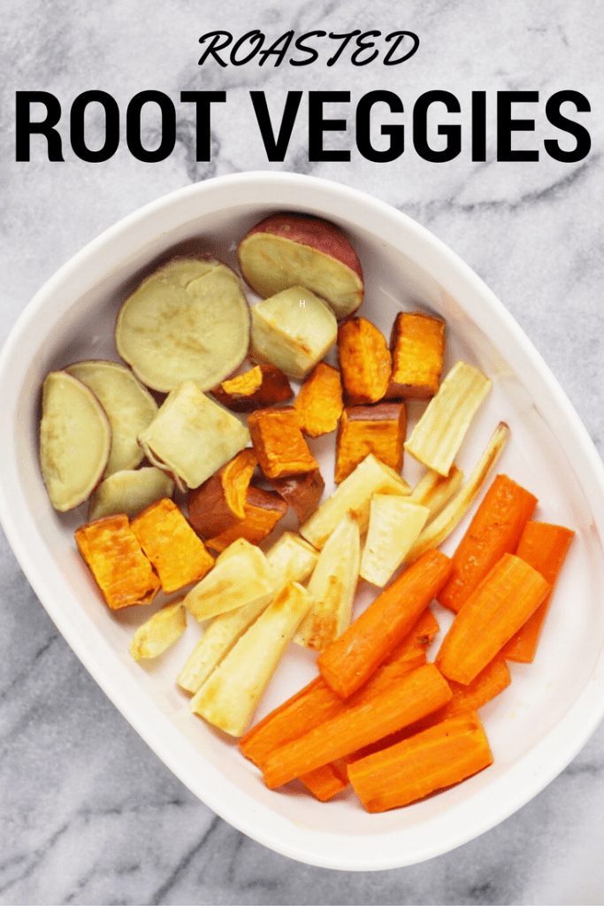 Roasted Root Veggies by Leahs Plate 683x1024 - Roasted Root Veggies - the Perfect Thanksgiving Side