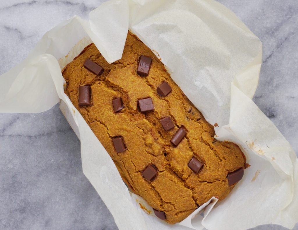 Healthy Chocolate Chip Pumpkin Bread ft 1024x790 - All the delicious healthy PUMPKIN recipes to make this fall!