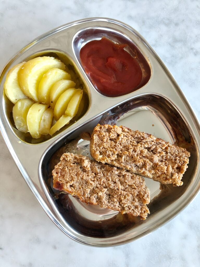 meatloaf 768x1024 - Meal Prepping and Mealtime Made Easier for Little Ones and Adults