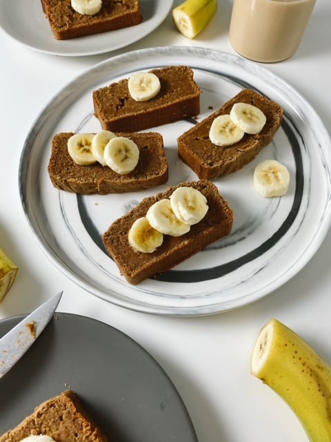 gingerbread banana bread2 - Vegan Gingerbread Banana Bread