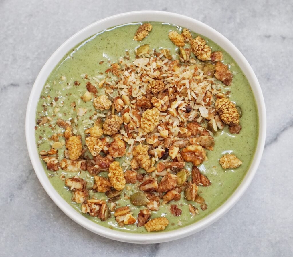 Green Smoothie Bowl Leahs Plate 1024x899 - Sunday Things... 2.28.16