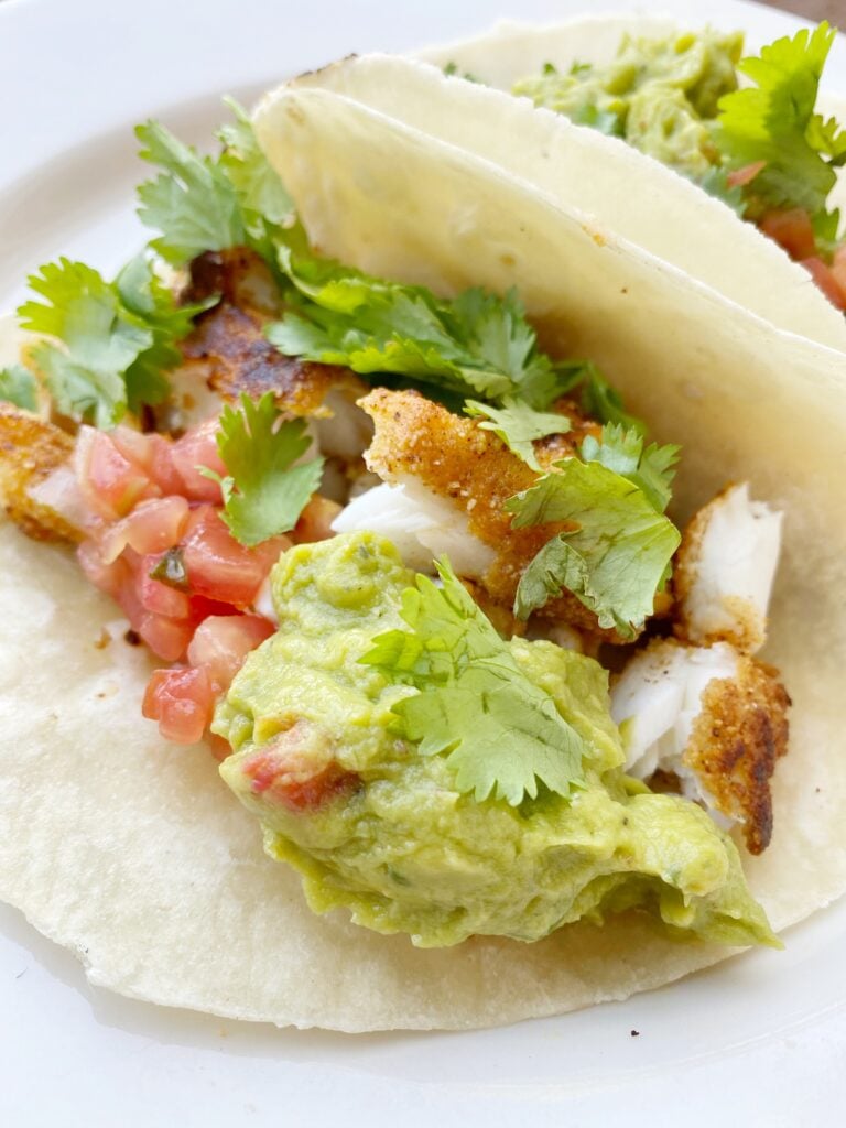 Paleo Crispy Fish Tacos