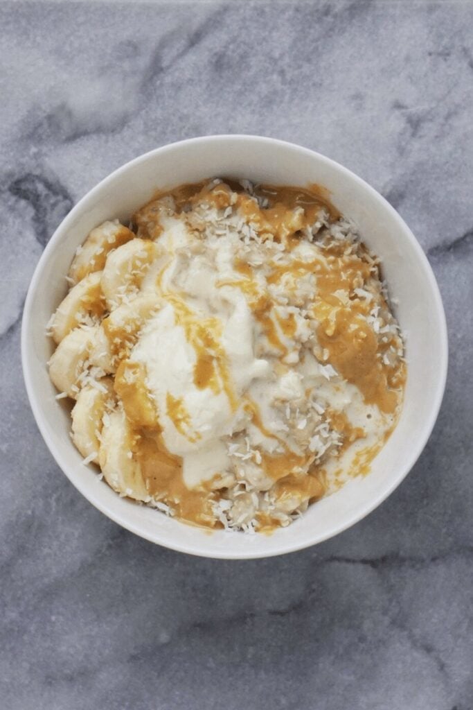 oatmeal in a bowl